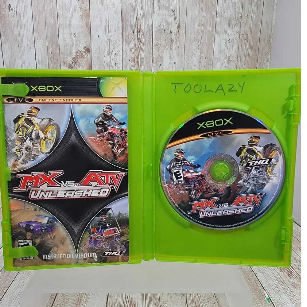 MX vs. ATV Unleashed - Xbox 2005 - CIB